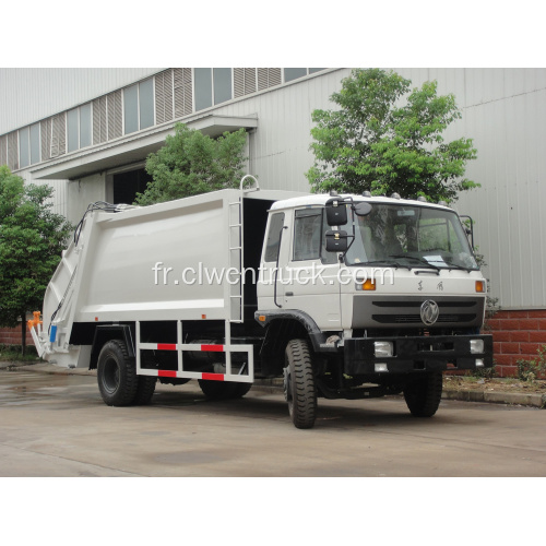 Tout nouveau camion de gestion des déchets Dongfeng 190hp 12cbm